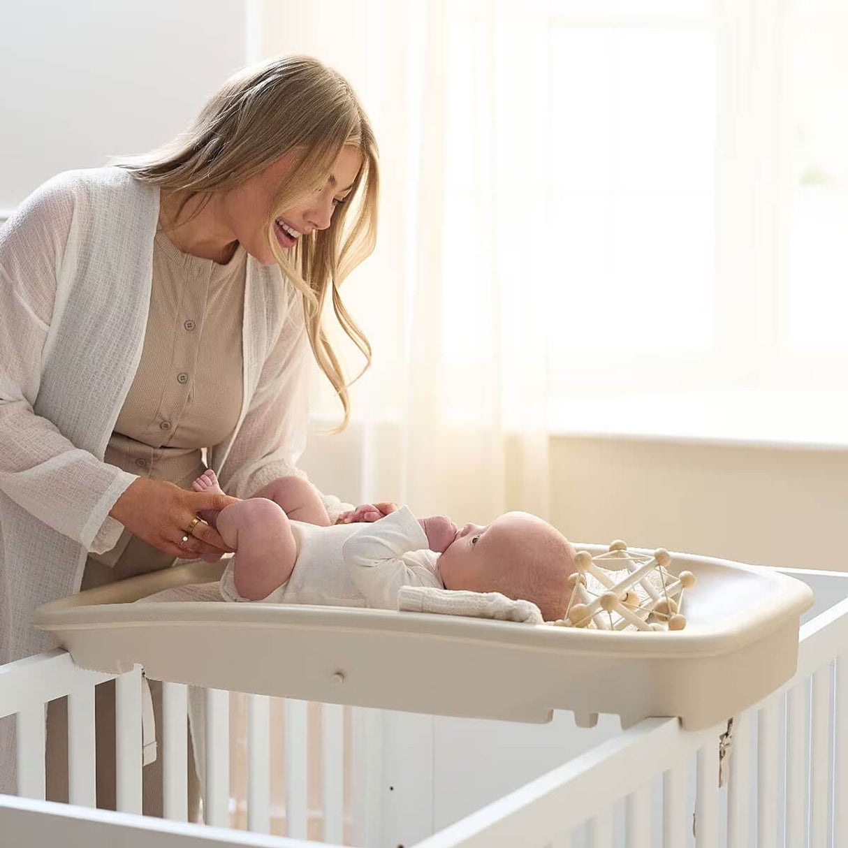 Tutti Bambini Cushi Universal Baby Changing Mat - Cashmere