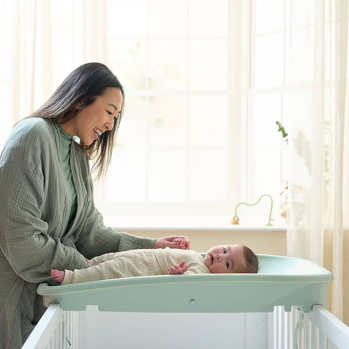 Tutti Bambini Cushi Universal Baby Changing Mat - Leaf