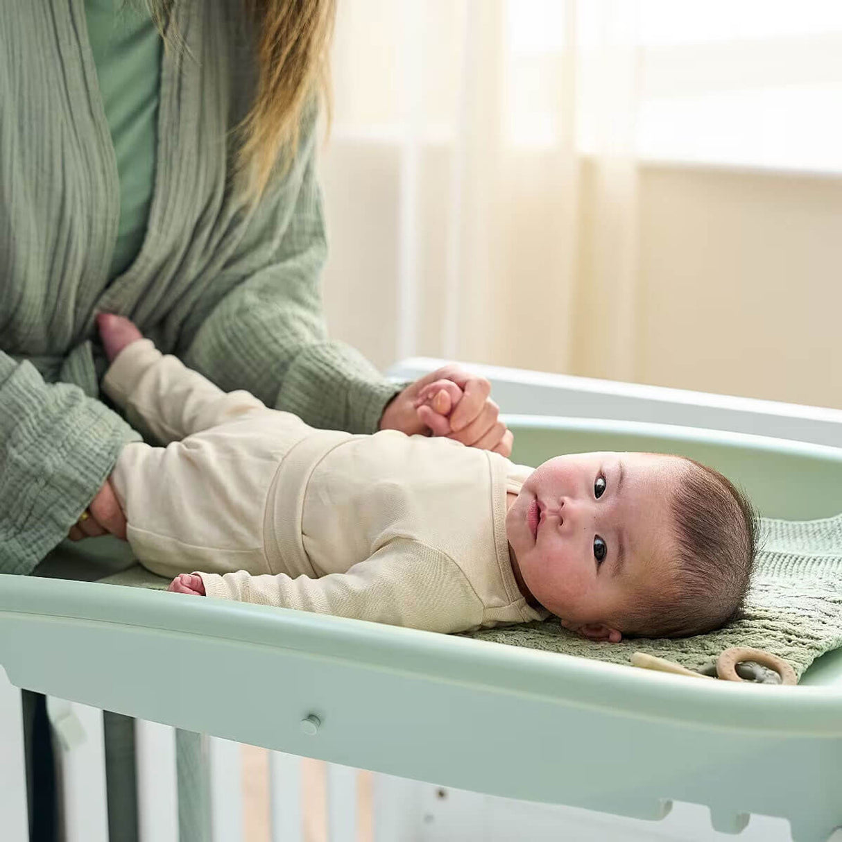 Tutti Bambini Cushi Universal Baby Changing Mat - Leaf