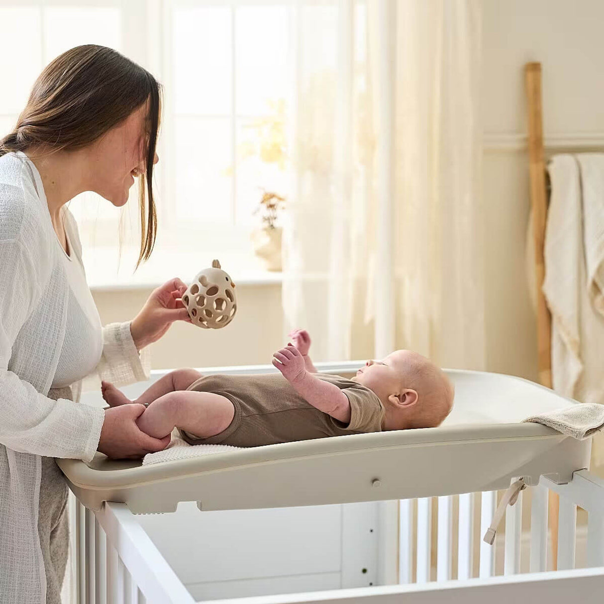 Tutti Bambini Cushi Universal Baby Changing Mat - Mushroom