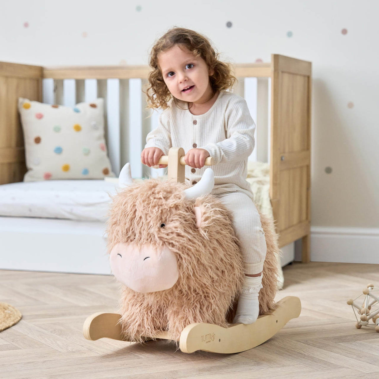 Tutti Bambini Baby Rocking Toy - Douglas the Highland Cow