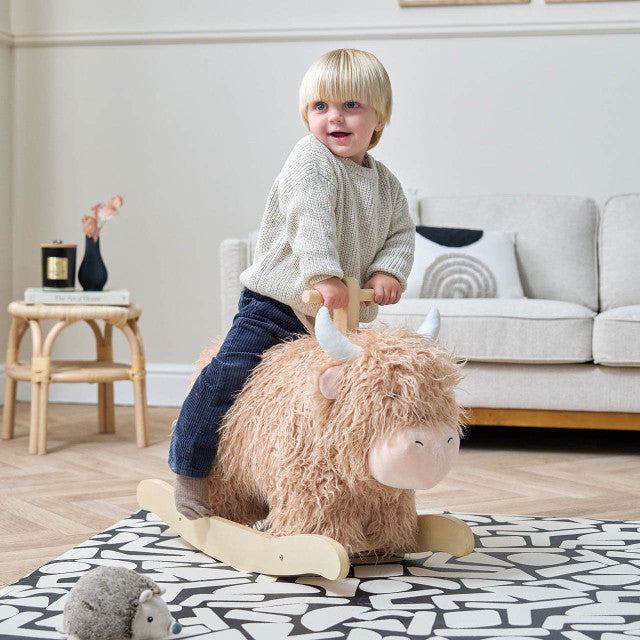 Tutti Bambini Baby Rocking Toy - Douglas the Highland Cow