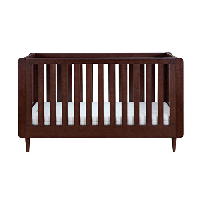 Tutti Bambini Japandi Cot Bed - Warm Walnut