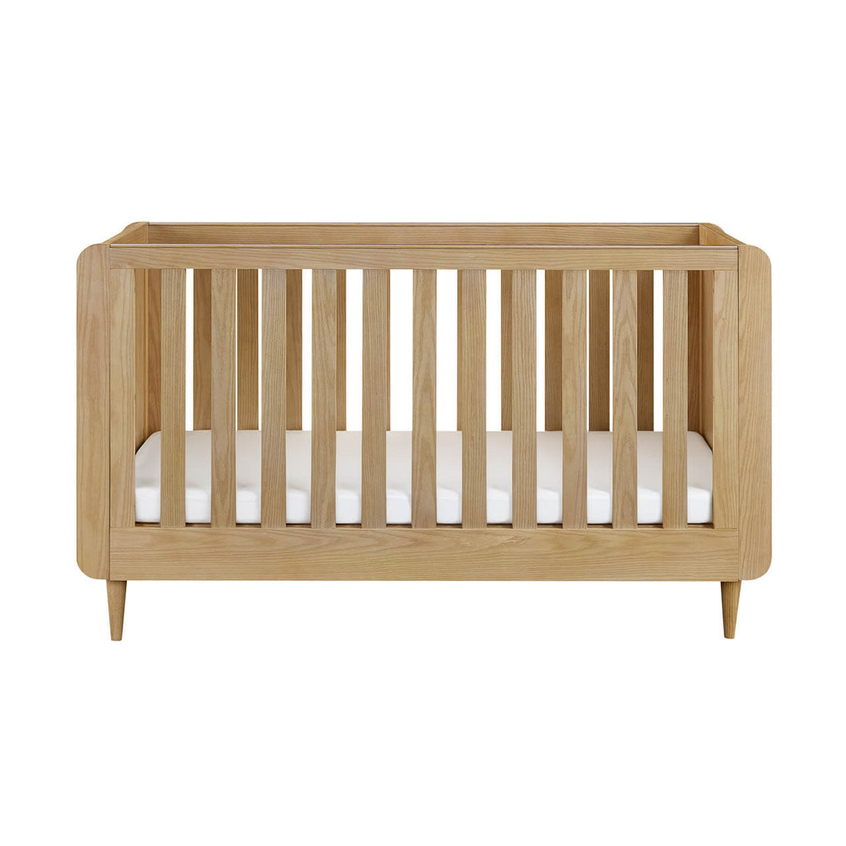 Tutti Bambini Japandi Cot Bed - Light Oak
