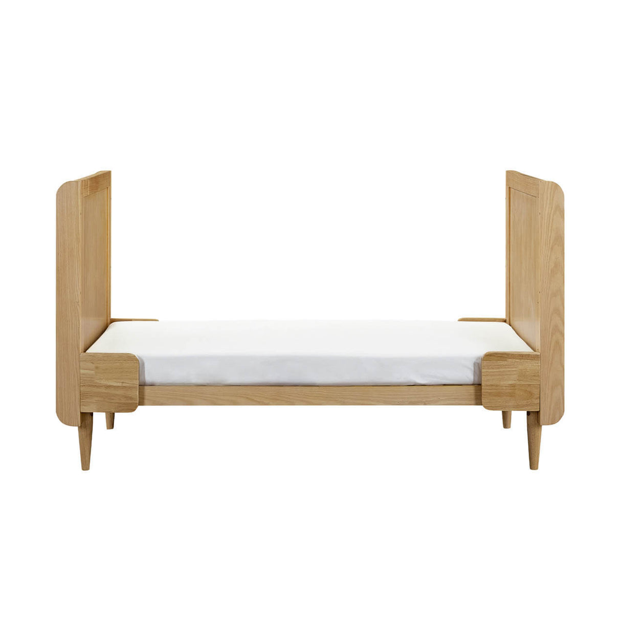 Tutti Bambini Japandi Mini Cot Bed - Light Oak