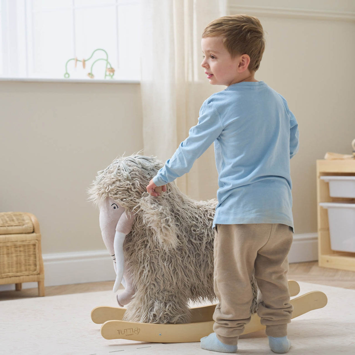 Tutti Bambini Baby Rocking Toy - Mimi the Woolly Mammoth