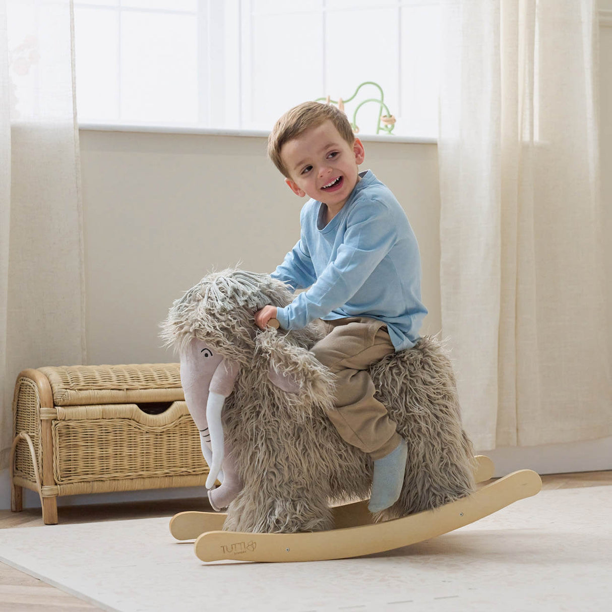 Tutti Bambini Baby Rocking Toy - Mimi the Woolly Mammoth