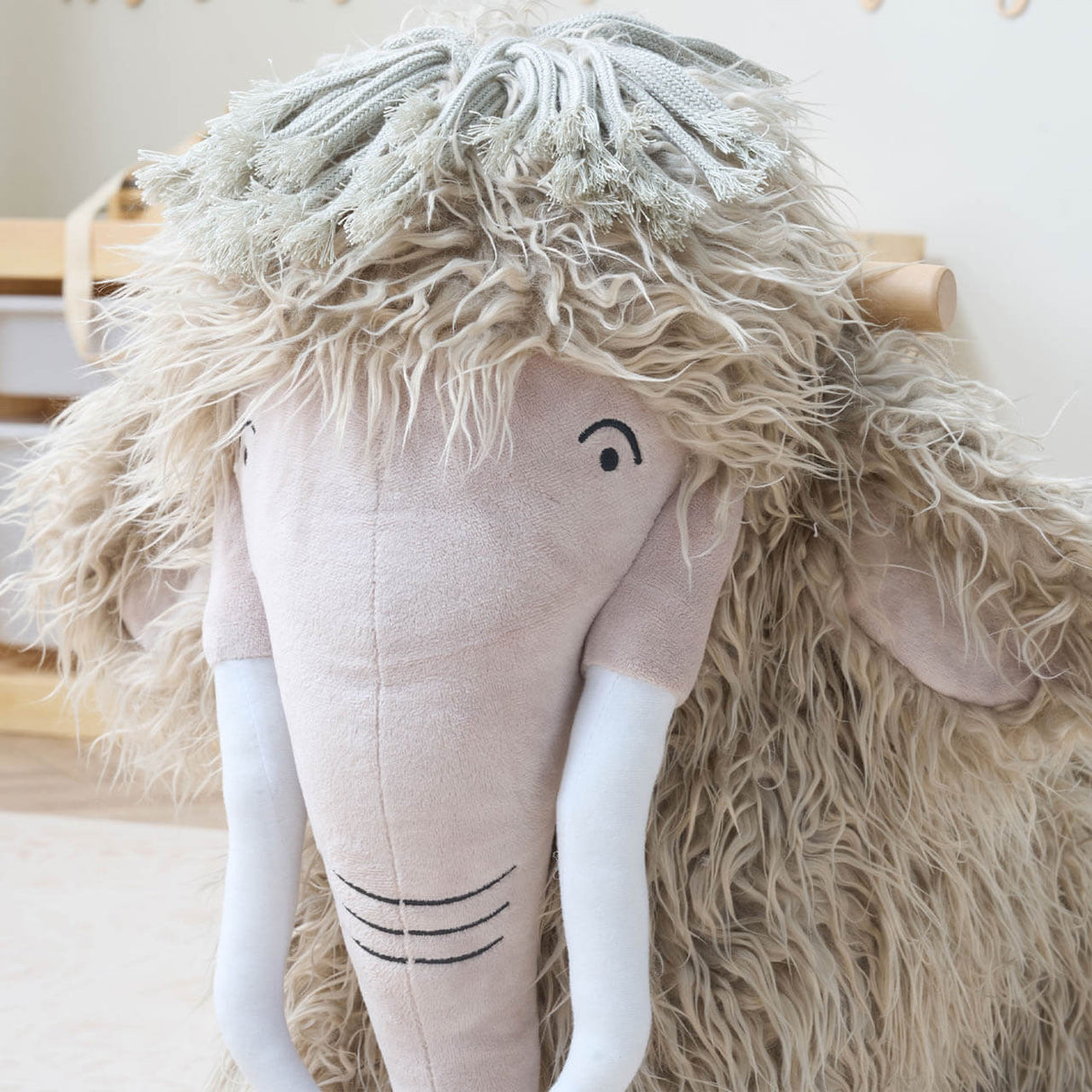 Tutti Bambini Baby Rocking Toy - Mimi the Woolly Mammoth