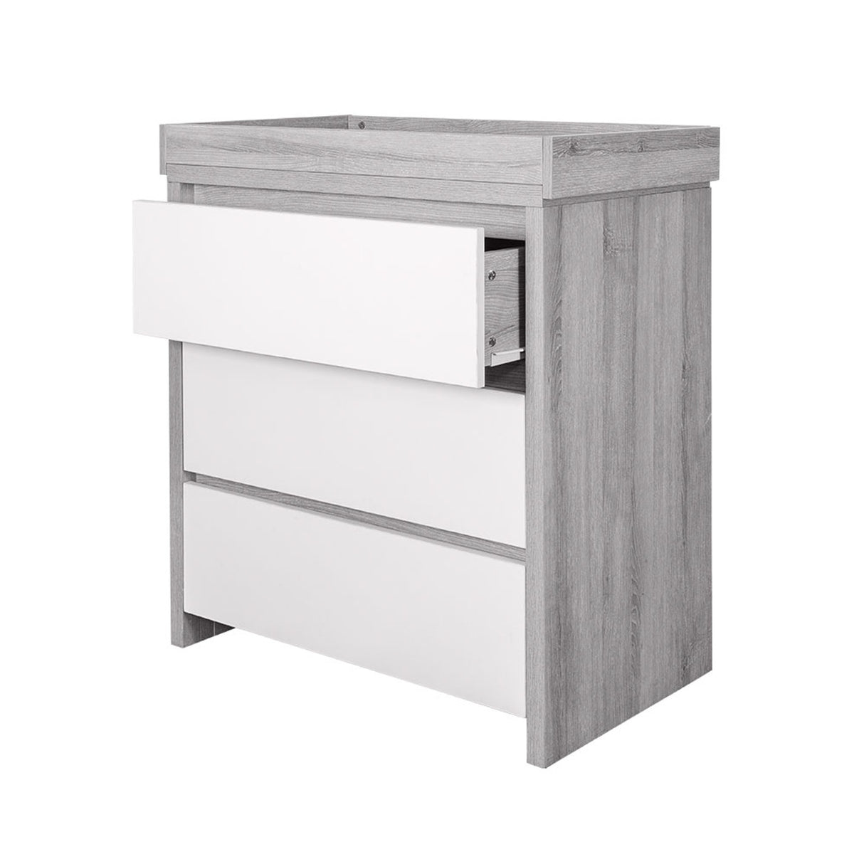 Tutti Bambini Modena Chest Changer / Dresser - White & Grey Ash