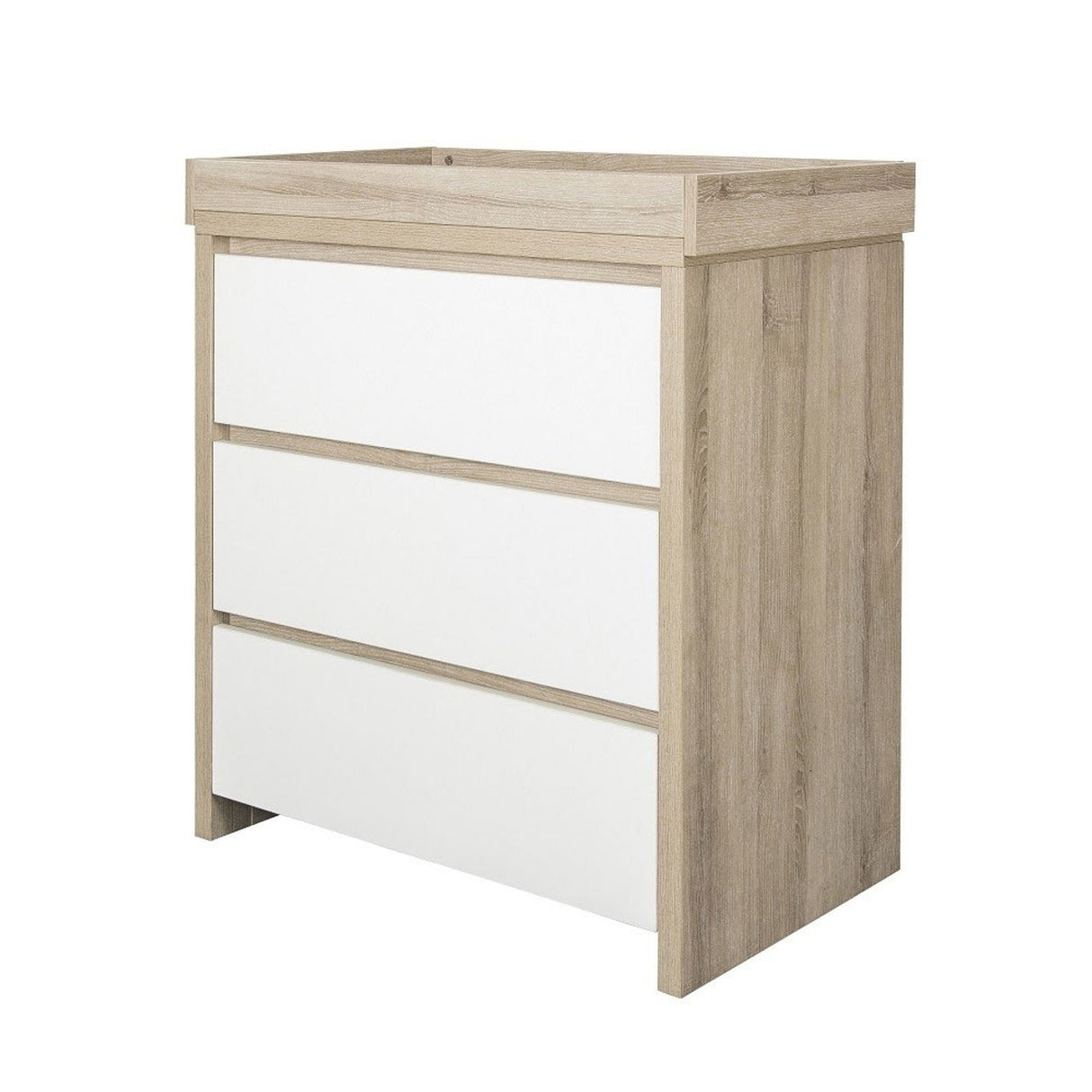 Tutti Bambini Modena Chest Changer / Dresser - White & Oak