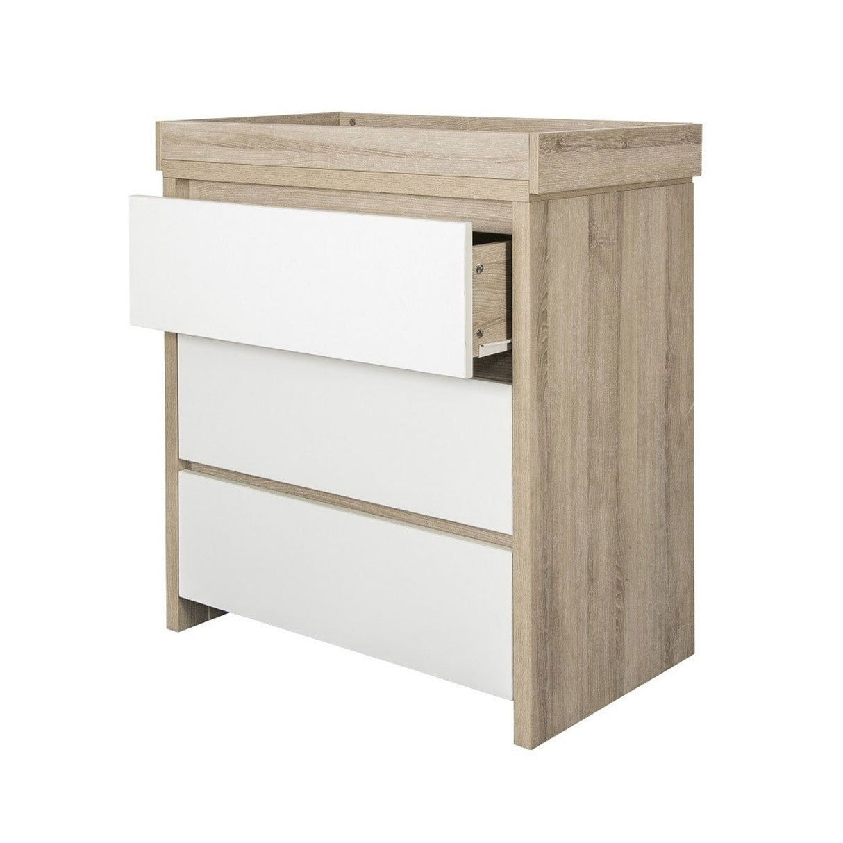 Tutti Bambini Modena Chest Changer / Dresser - White & Oak