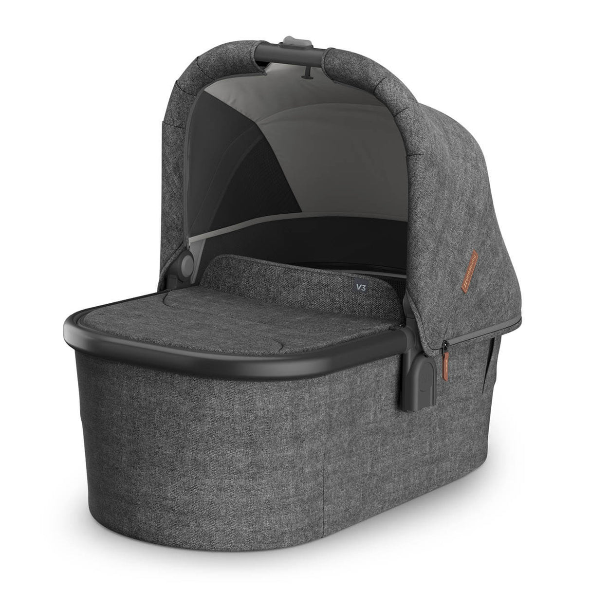 UPPAbaby VISTA V3 Travel System with BeSafe Go Beyond Car Seat and ISOFIX Base - Greyson