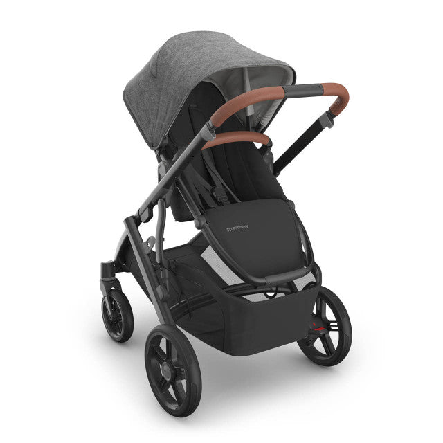 UPPAbaby VISTA V3 Travel System with BeSafe Go Beyond Car Seat and ISOFIX Base - Greyson