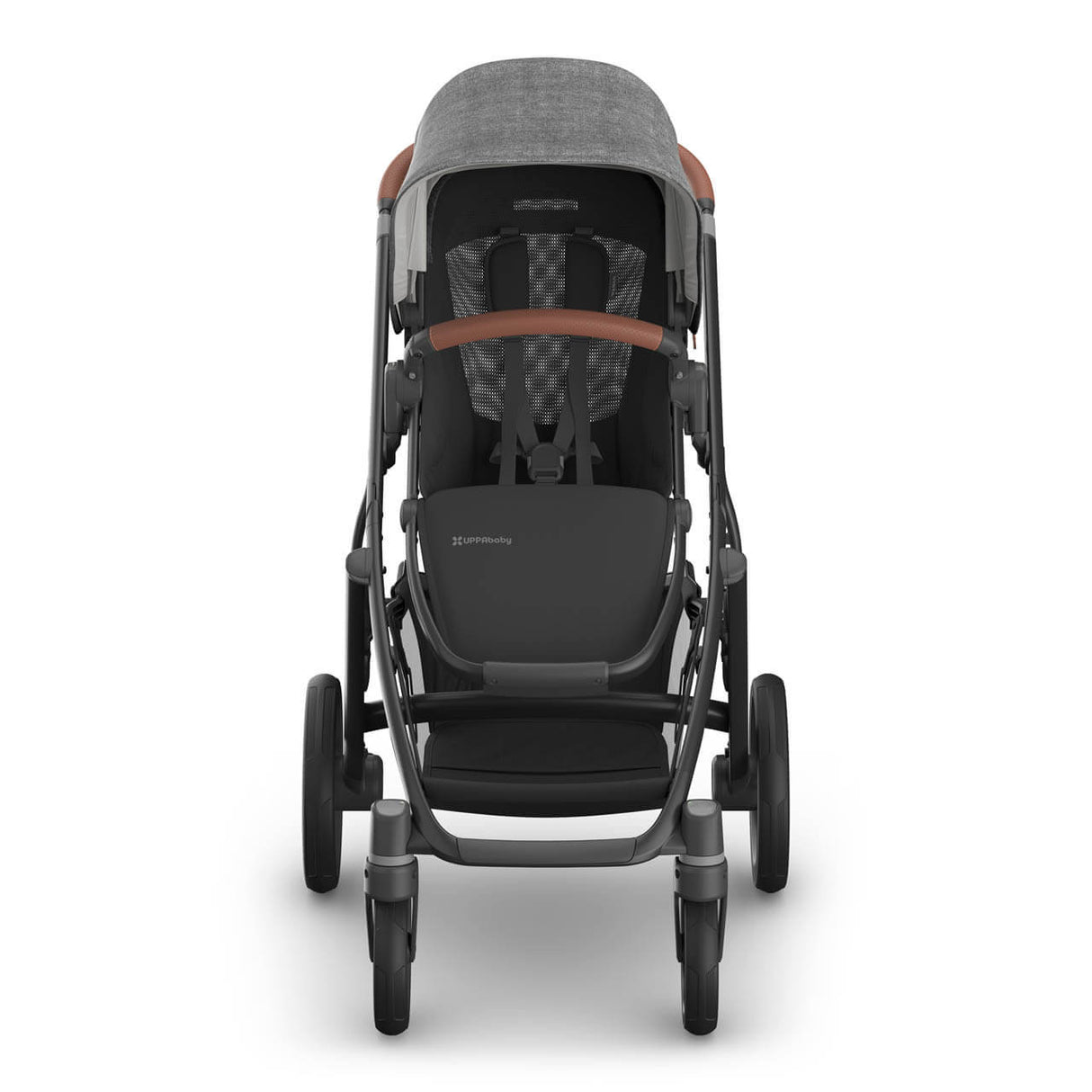UPPAbaby VISTA V3 Travel System with BeSafe Go Beyond Car Seat and ISOFIX Base - Greyson