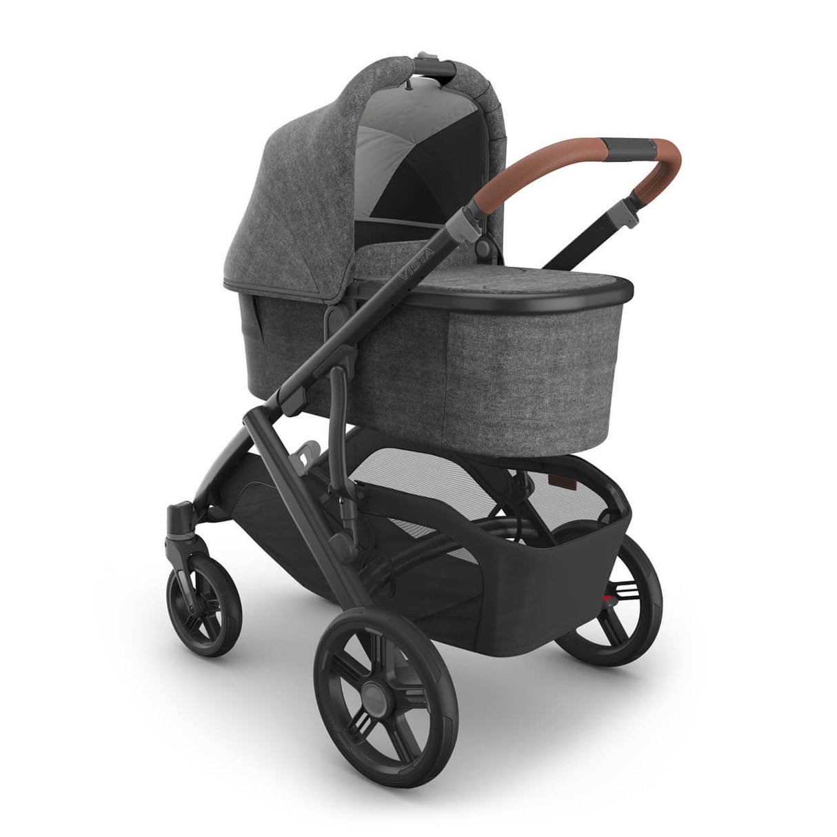 UPPAbaby VISTA V3 Travel System with BeSafe Go Beyond Car Seat and ISOFIX Base - Greyson