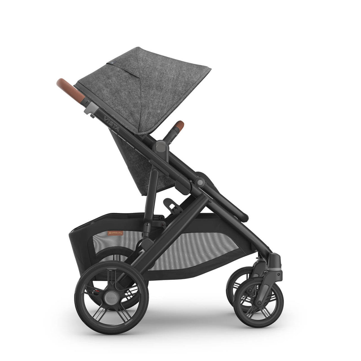 UPPAbaby VISTA V3 Travel System with BeSafe Go Beyond Car Seat and ISOFIX Base - Greyson