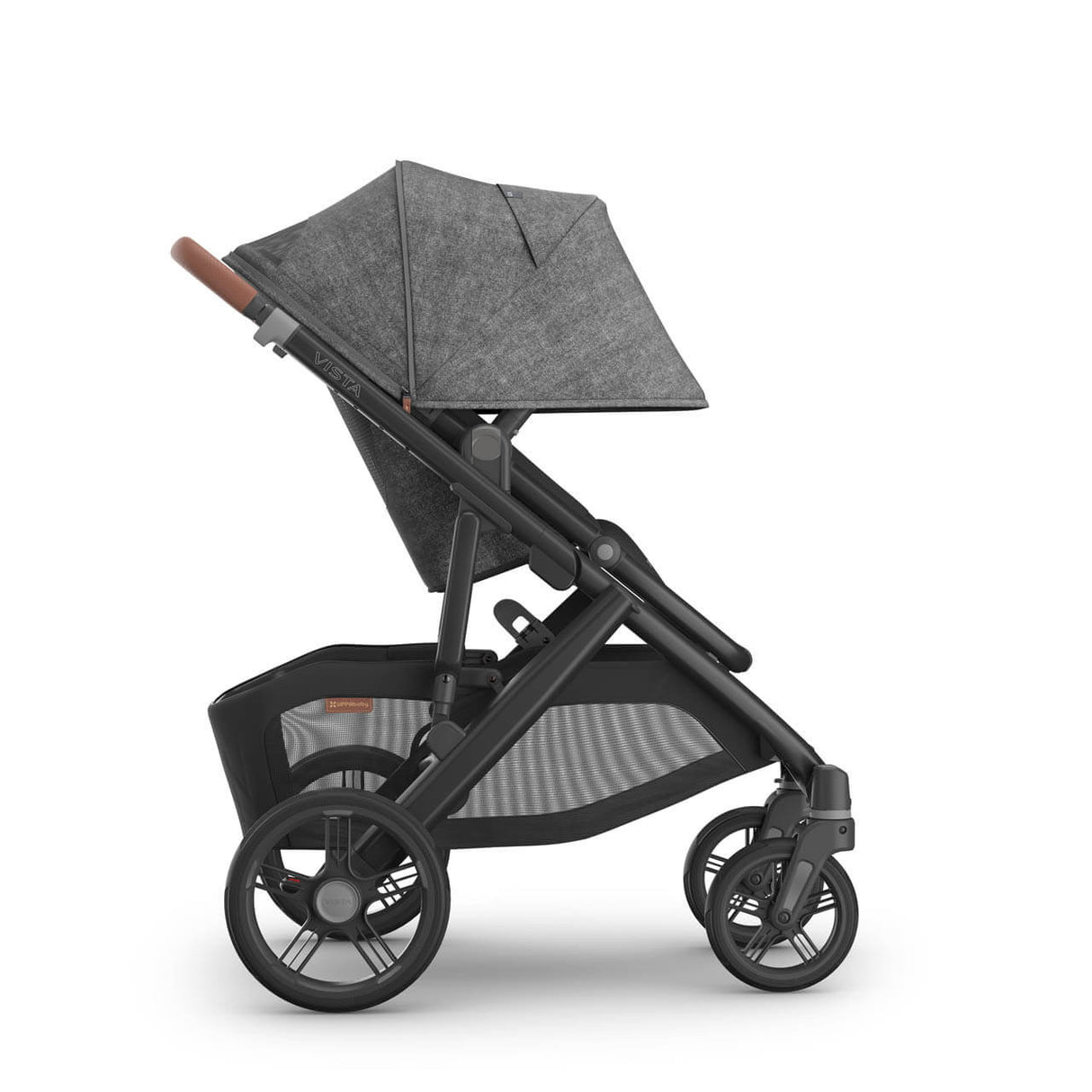 UPPAbaby VISTA V3 Travel System with BeSafe Go Beyond Car Seat and ISOFIX Base - Greyson