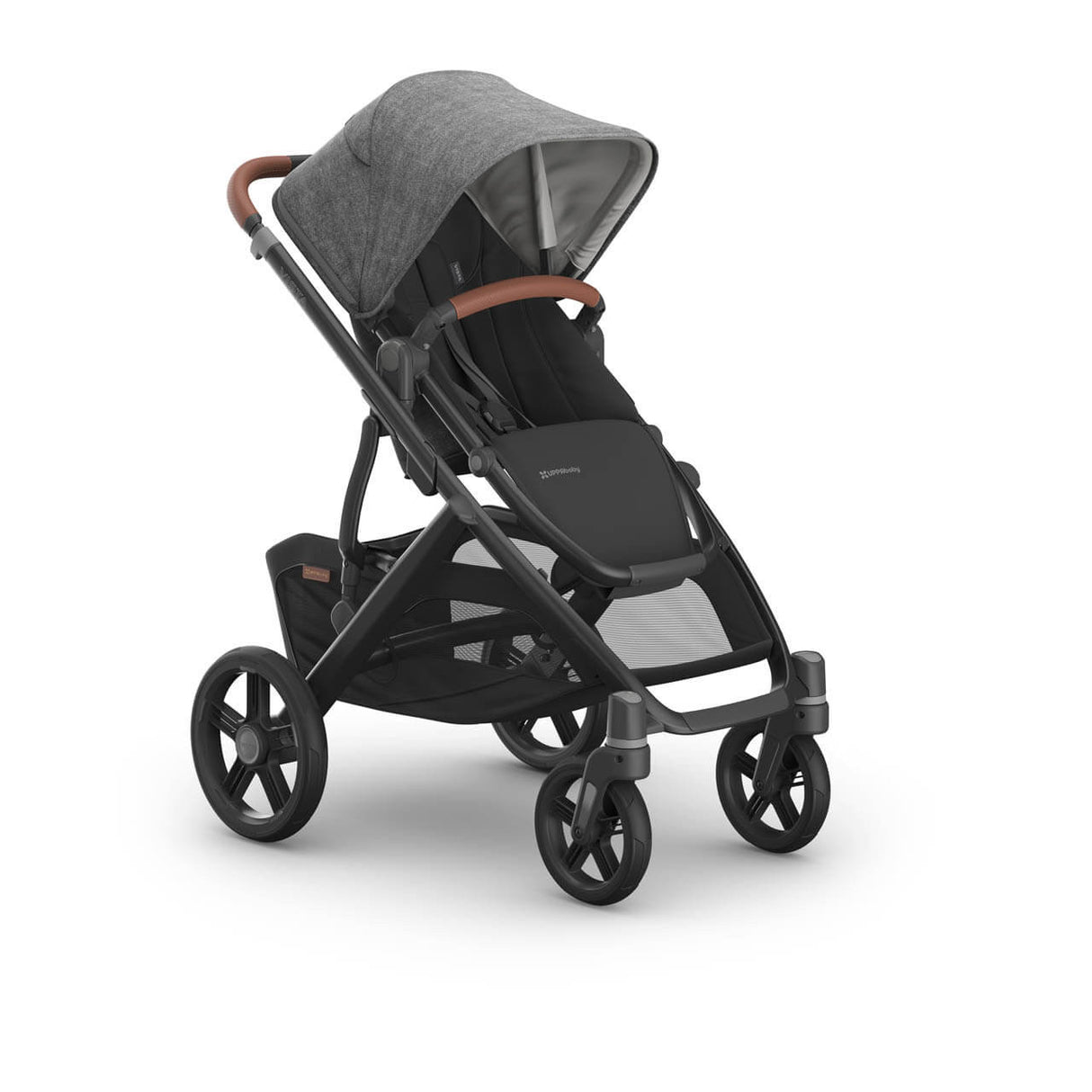 UPPAbaby VISTA V3 Travel System with BeSafe Go Beyond Car Seat and ISOFIX Base - Greyson