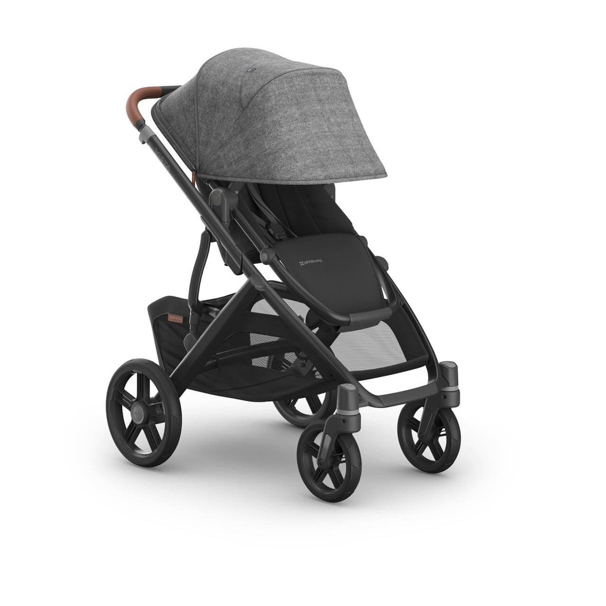 UPPAbaby VISTA V3 Travel System with BeSafe Go Beyond Car Seat and ISOFIX Base - Greyson
