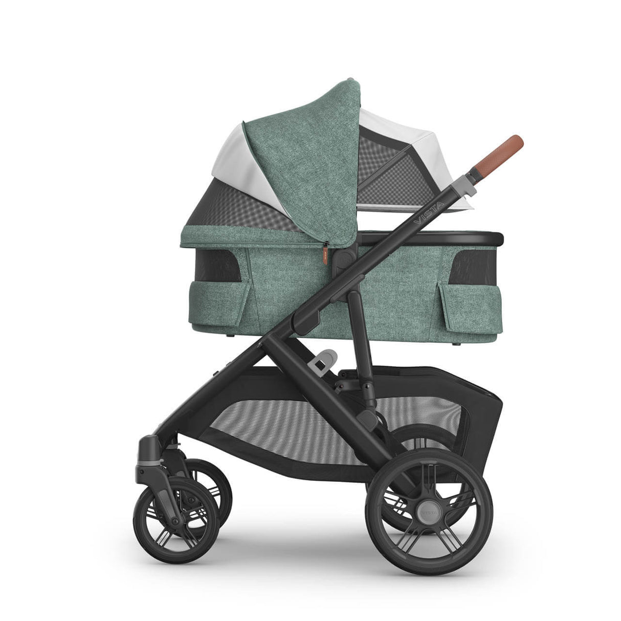 UPPAbaby VISTA V3 Travel System with BeSafe Go Beyond Car Seat and ISOFIX Base - Gwen