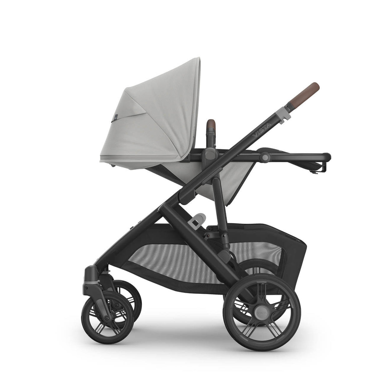 UPPAbaby VISTA V3 Travel System with BeSafe Go Beyond Car Seat and ISOFIX Base - Savannah