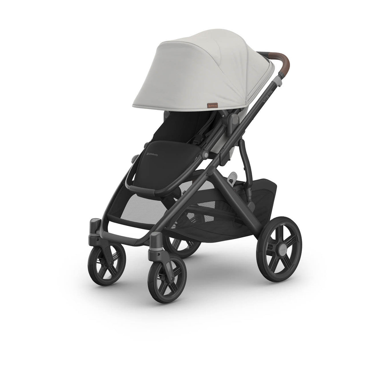 UPPAbaby VISTA V3 Travel System with BeSafe Go Beyond Car Seat and ISOFIX Base - Savannah