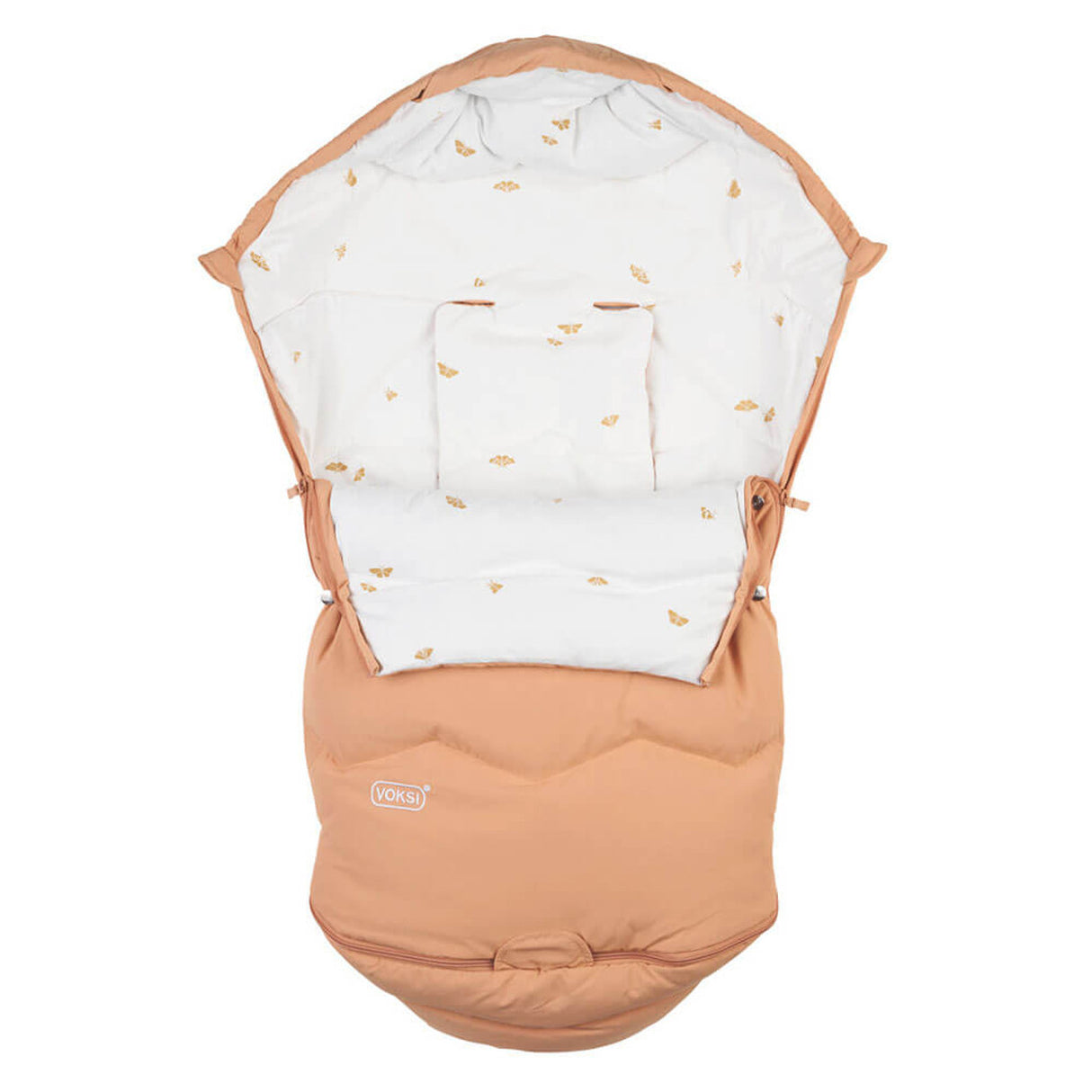 Voksi Explorer All Seasons Universal Pushchair Footmuff - Sand Stone Peach