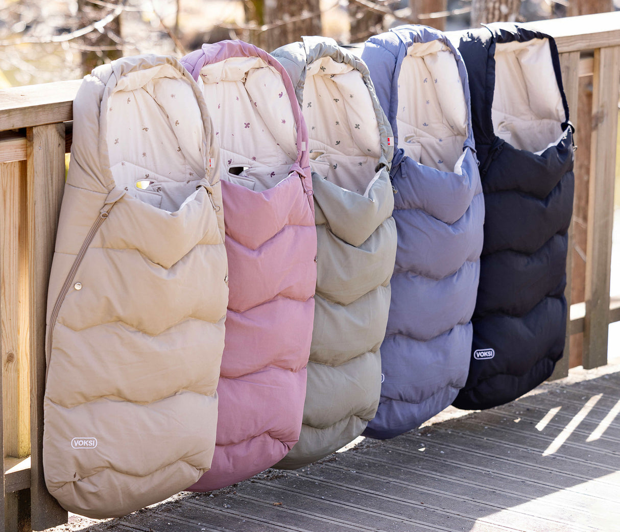 Voksi Explorer All Seasons Universal Pushchair Footmuff - Black