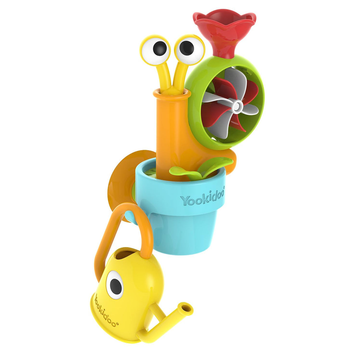 Yookidoo Pop-Up Water Snail & Watering Can Bath Toy