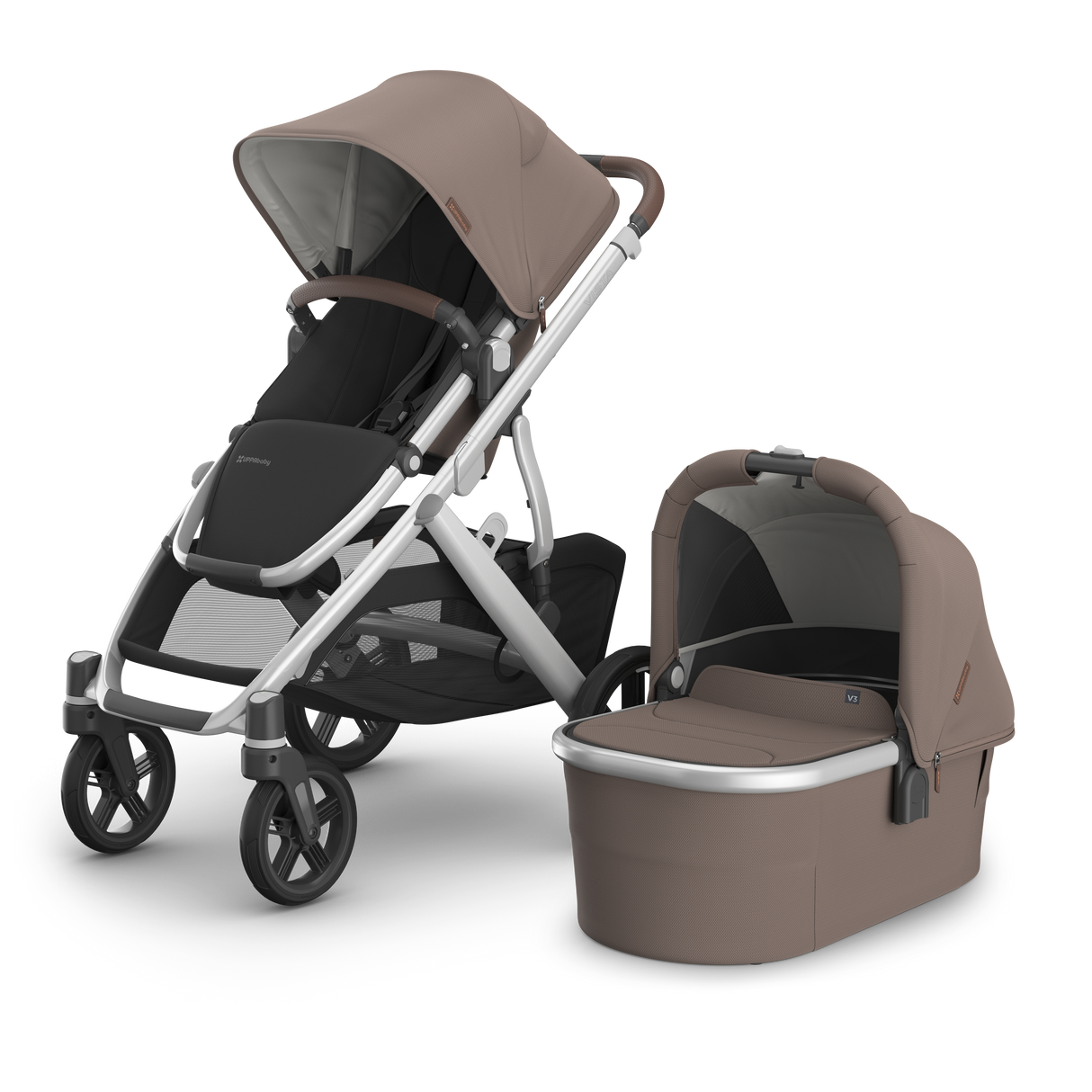 UPPAbaby Vista V3 Pushchair and Carrycot - Theo