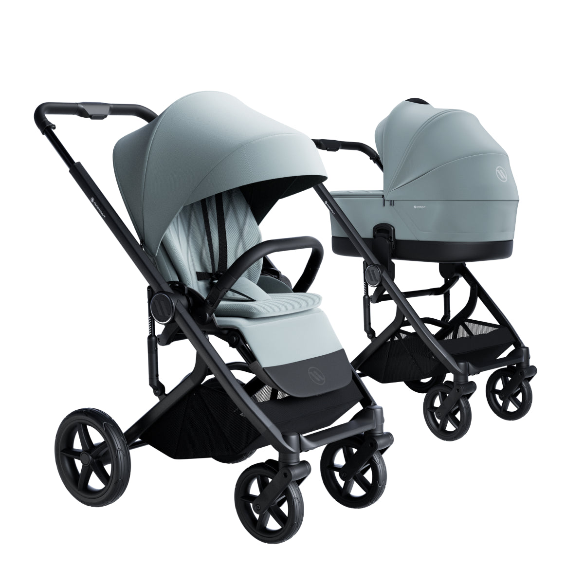 Avionaut Sirius 2 Pushchair and Carrycot Bundle - Blue
