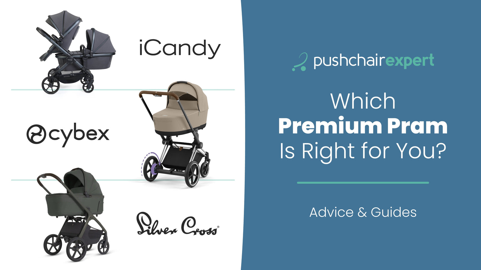 iCandy, Cybex & Silver Cross: Which Premium Pram Is Right for You?