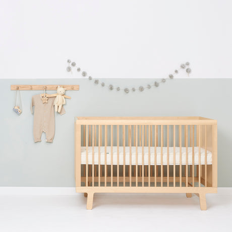 Little Green Sheep Natural Dual-Sided Pocket Sprung Cot Mattress - 60x120cm