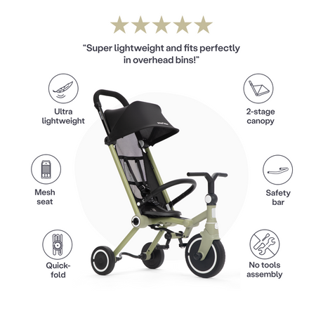 SmarTrike Wonder Trike - Light Olive