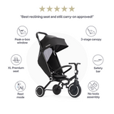 SmarTrike Wonder Max Trike - Jet Black