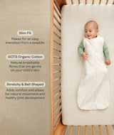 ergoPouch Organic Winter Sleeping Bag | 2.5 Tog | 3-12 Months - Dragonflies