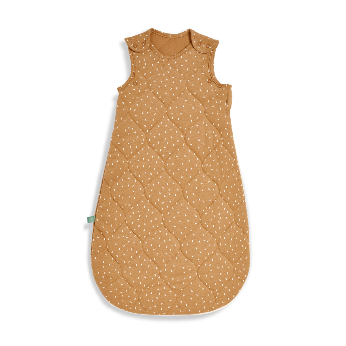 Little Green Sheep Organic Baby Sleeping Bag | 2.5 Tog | 6-18 Months - Honey Rice
