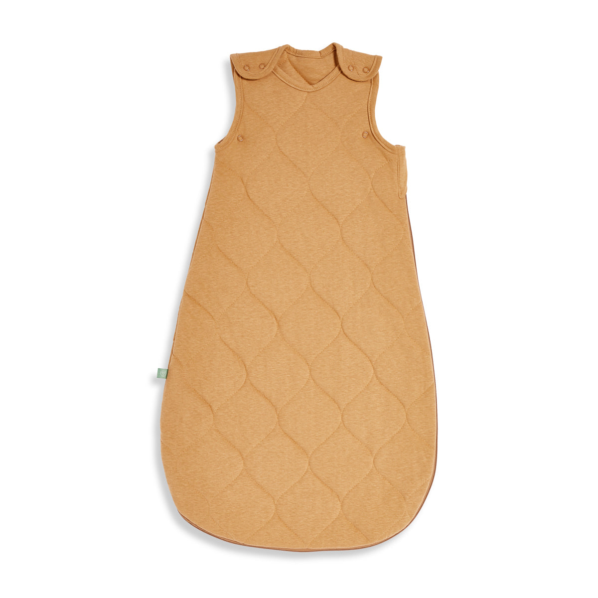 Little Green Sheep Organic Baby Sleeping Bag | 2.5 Tog | 6-18 Months - Honey