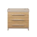 Tutti Bambini Hallee Dresser / Chest Changer - Golden Oak & Mushroom
