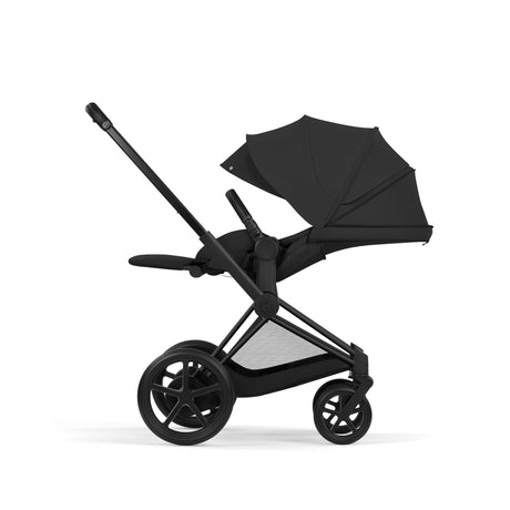 Cybex ePriam 2026 Birth & Beyond Bundle with Cloud T, Sirona T & ISOFIX Base - Matt Black/Sepia Black