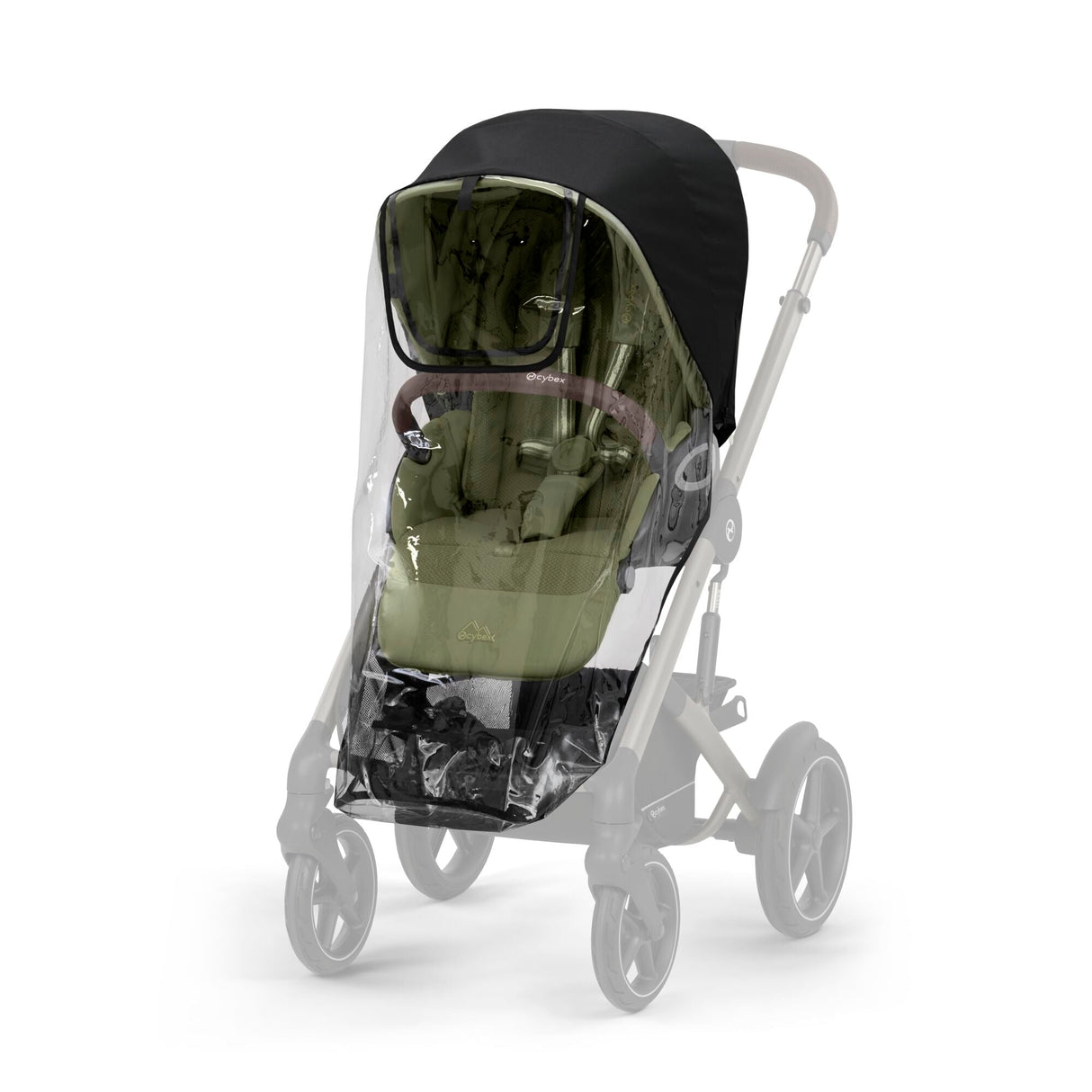 Cybex Talos S Lux Bundle with Carrycot & Accessories - Moon Black