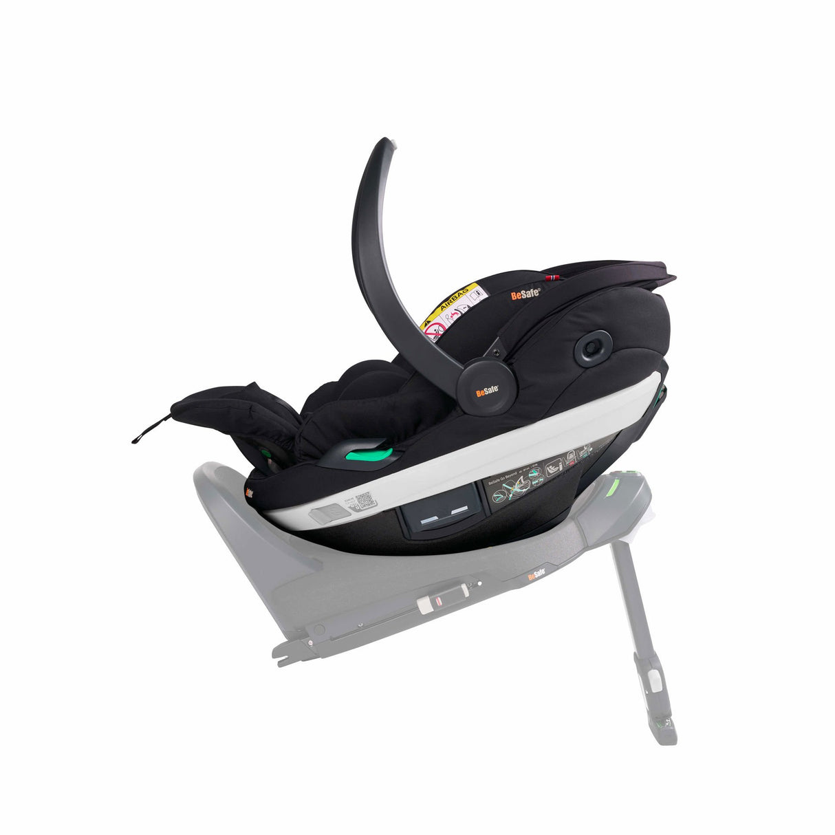 BeSafe Go Beyond i-Size Infant Car Seat - Fresh Black Cab