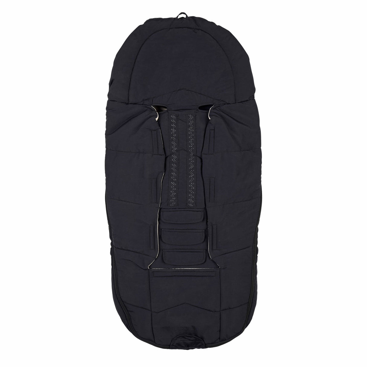 Voksi Explorer All Seasons Universal Pushchair Footmuff - Black
