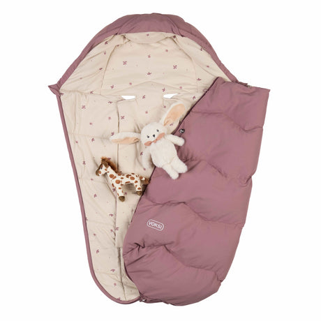 Voksi Explorer All Seasons Universal Pushchair Footmuff - Grape Clover