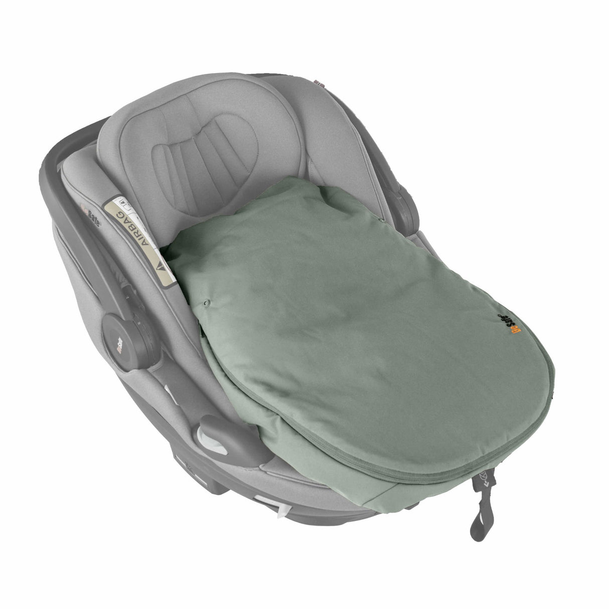BeSafe Wind and Weather Car Seat Cover - Meadow Green