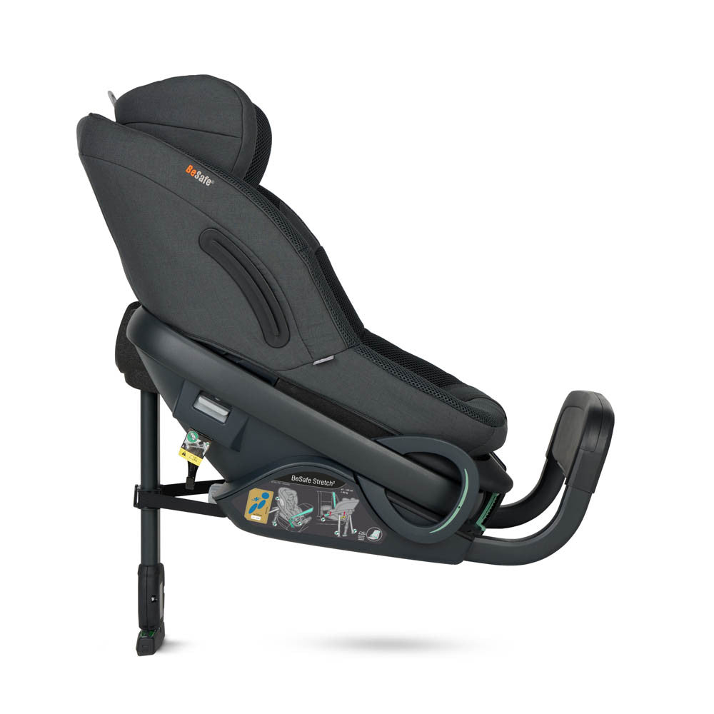 BeSafe Stretch 2 Car Seat - Anthracite Mesh