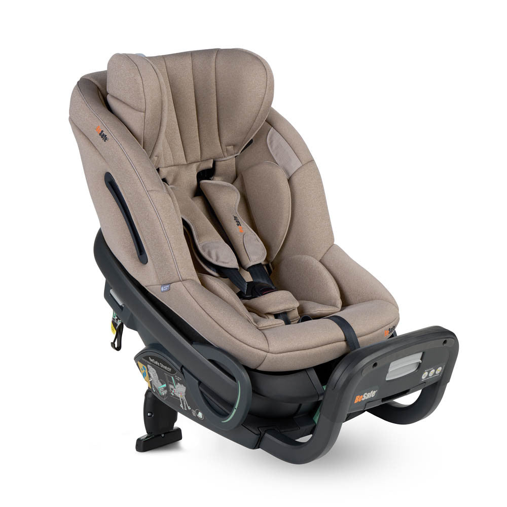 BeSafe Stretch 2 Car Seat - Dark Sand Soft Breeze