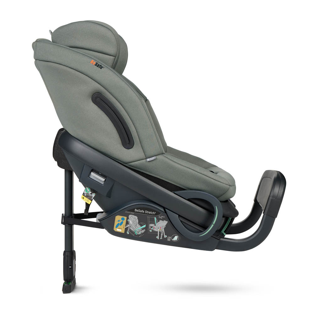 BeSafe Stretch 2 Car Seat - Meadow Green Soft Breeze