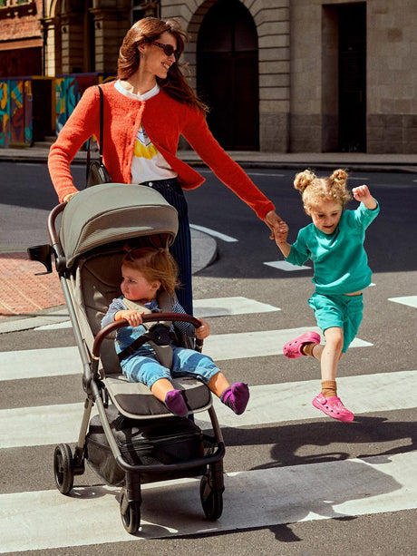 Bababing Auto Fold Compact Stroller - Mink