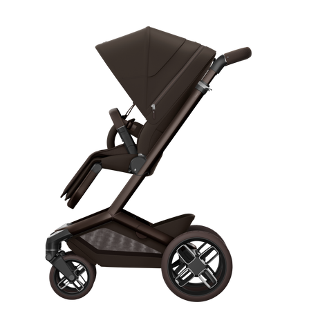 Maxi Cosi Fame 2026 Ultimate Travel System With Coral Slide Pro & Slide Pro Base - Espresso Brown